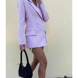 NWOT Lioness The Don Coat Blazer in Lilac, size small
